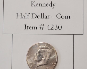 2000 D, Kennedy Half Dollar, # 4230, half dollar coin, antique coins, collectable coins