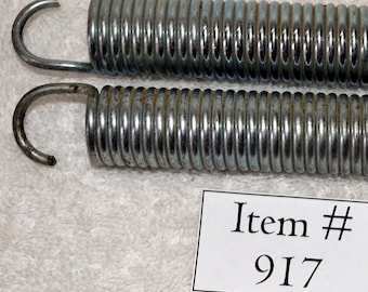 Two Springs, DIY, # 917, craft project, antiques, collectables, vintage springs