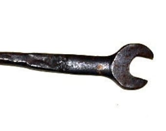 Lathe Open End Wrench - # 005, farm tools, old tools, mechanic tools, machinist tools, vintage tools, antiques, collectables