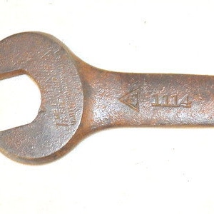 Billings/Spencer wrench, vintage wrenches, antique wrenches, wrench, old tools, vintage tools, mechanics tools, machinist tools, farm tools