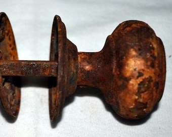 Door Knob, DIY, # 870, craft project, antiques, collectables, vintage door knob, rare door knob, old door knob