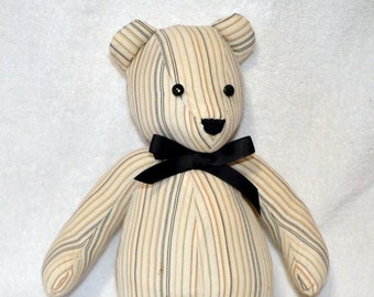 1 - Remembrance Bear, Keepsake Bear, Memory Bear, Memorial Bear, Stuffed Animal, Teddy Bear