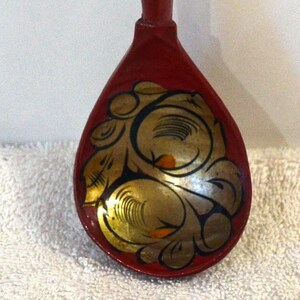 Vintage Wooden Spoon, #V - 1047, wooden spoon, handmade spoon, hand painted spoon, spoon, utensils, kitchen utensils, country decor