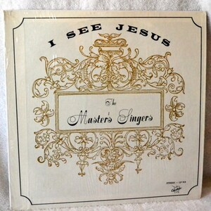 LP – The Masters Singers - I See Jesus, vintage albums, vintage records, records, vinyl records, albums, vinyl records, lp’s, antiques, gift