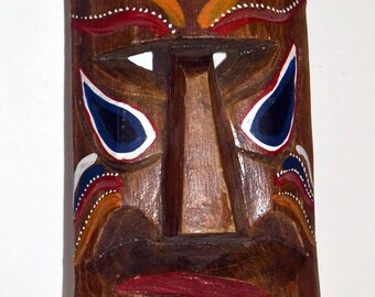 African Mask – Tiki wall art, C – 1197