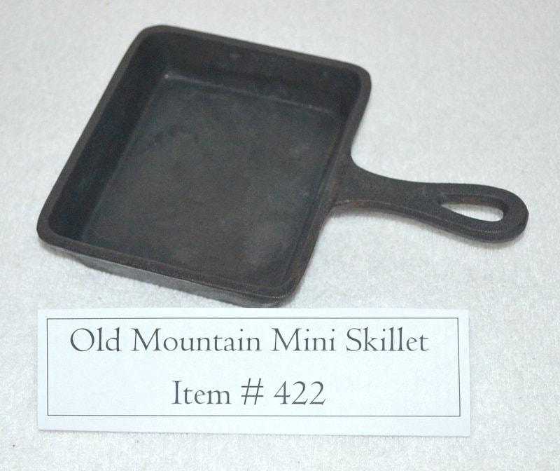 Skillet, 422, Old Mountain Skillet, Cast Iron Skillet, Kitchen