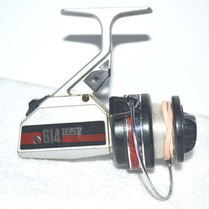 Zebco Fishing Reel, # 822, Zebco 614 fishing reel, rare Zebco fishing reel, vintage Zebco fishing reel, antiques, collectable