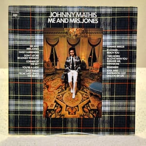 LP, Johnny Mathis - Me and Mrs Jones, vintage albums, vintage records, records, vinyl records, albums, vinyl records, antiques, collectables