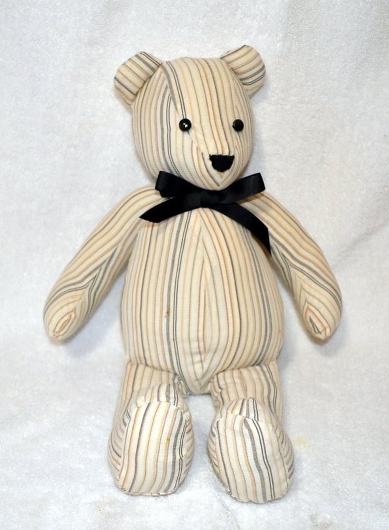 1 Remembrance Bear, Keepsake Bear, Memory Bear, Memorial Bear, Stuffed Animal, Teddy Bear image 1