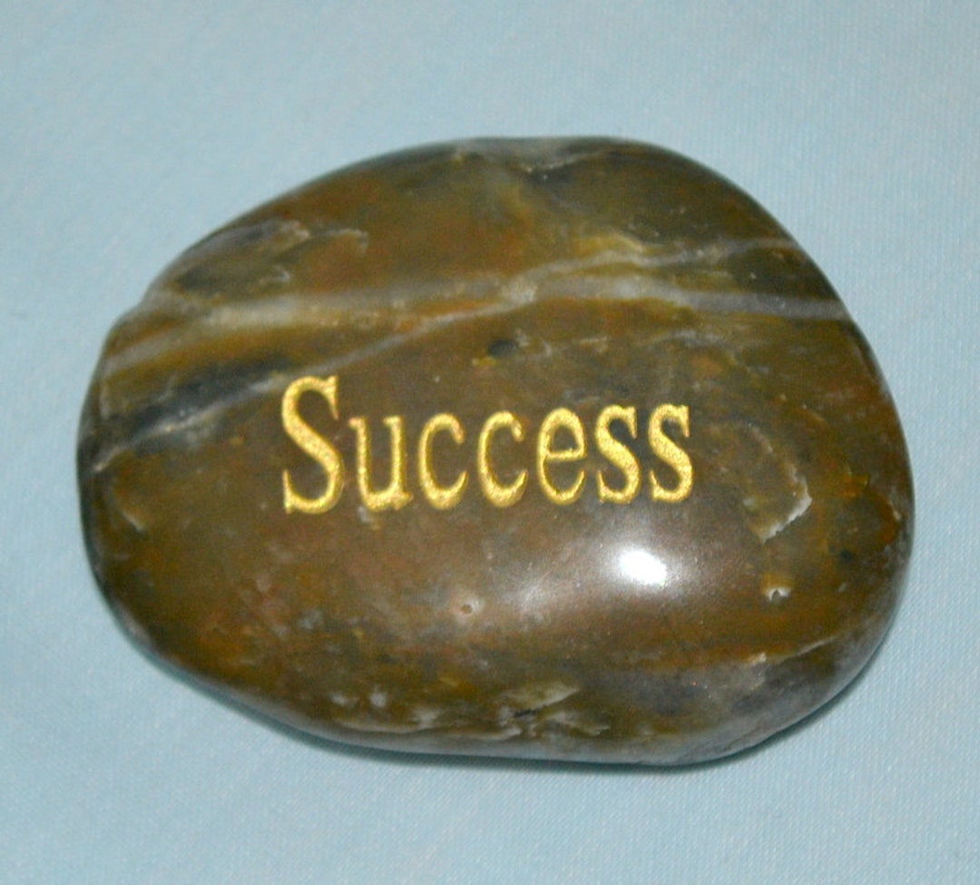 Paperweight, Vintage Paperweight, Unique Gift, Inspirational Stone