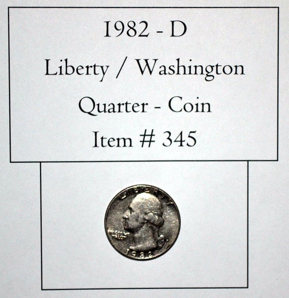 コレクション Liberty 1982 liberty 2012 1982 D, Liberty / Washington Quarter, #345, Washington Quarter