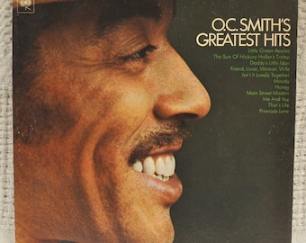 LP, O. C. Smith’s Greatest Hits, vintage albums, vintage records, records, vinyl records, albums, vinyl records, antiques, collectables