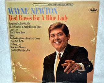 LP, Wayne Newton, Red Roses For A Blue Lady, album vintage, dischi vintage, dischi, dischi in vinile, album, dischi in vinile, LP, oggetti d'antiquariato