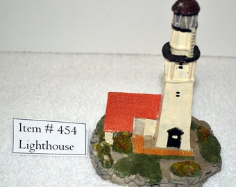 Lighthouse, #454, antiques, collectibles, nautical decor, antique lighthouses, collectable lighthouses, vintage lighthouses, farmhouse decor