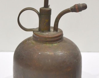 Brass Oil Can, # 873, oil can, pump oil can
