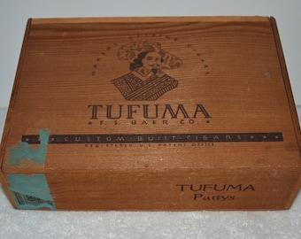 Tufuma Cigar Box, # C 1265, cigar box