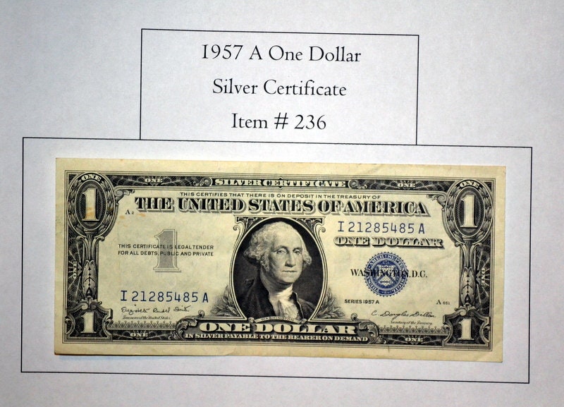 1935 2 NOTE LOT 1957 Silver Certificate AU+ CU condition FREE SHIPPING! 