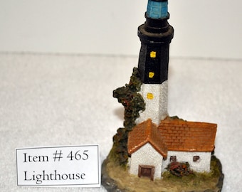 Leuchtturm, #465, Antiquitäten, Sammlerstücke, maritimes Dekor, antike Leuchttürme, sammelbare Leuchttürme, Vintage Leuchttürme, Bauernhaus Dekor