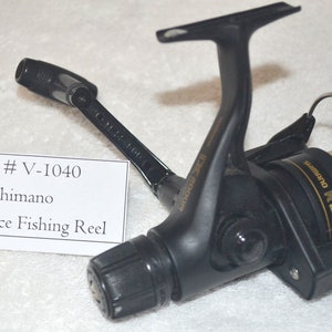 Vtg. SHIMANO FX200 GRAPHITE Working QUICKFIRE II SPINNING REEL