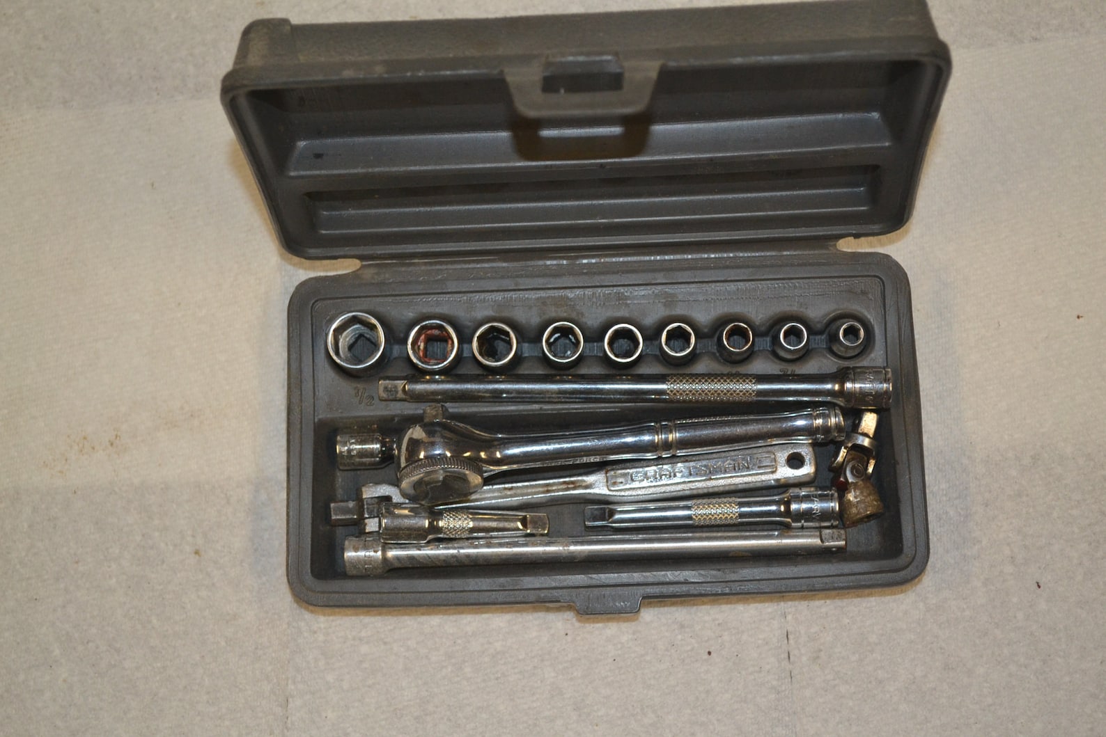 Sears Socket Set Craftsman Socket Set Sears Tools Craftsman Etsy