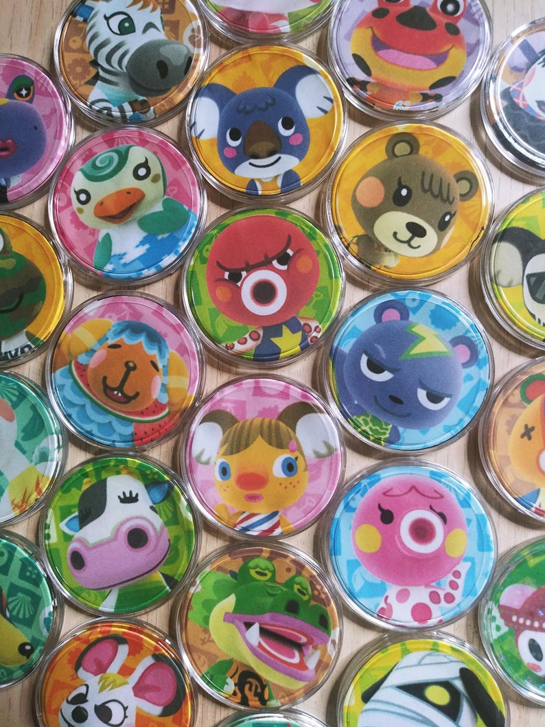 ACNH Animal Crossing Amiibo Coins Choose Your Own | Etsy