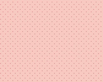 Anna - Freckles (Fat Quarter) (Light Pink) 9359 E1 by Edyta Sitar for Laundry Basket Quilts for Andover