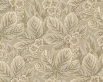 Chateau De Chantilly - Amelie - Florals - Leaf (Roche) 13941 12 by French General for Moda