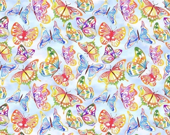 Summer Breeze - Butterflies (Multi) 3SB 1 from In The Beginning Fabrics