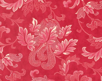 Collection For a Cause - Friendly Flourish - Damask Scroll (Red) 44335 13 by Howard Marcus & 3 Sisters for Moda Fabrics