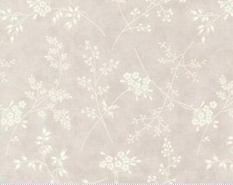 Rendezvous - Wildflowers - Floral (Ecru) 44305 12 by 3 Sisters for Moda