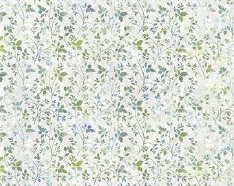 Ethereal - Vines (Blue - Green) 8JYT-2 by Jason Yenter for In The Beginning Fabrics.