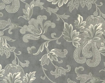 Collection For a Cause - Friendly Flourish - Damask Scroll (Charcoal) 44335 15 by Howard Marcus & 3 Sisters for Moda Fabrics