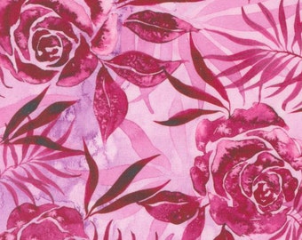 Coming Up Roses - Prussian Rose - Florals (Magenta) 39783 18 by the Create Joy Project for Moda Fabrics