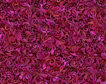 Prism II - Swirls - (Magenta) 24JYQ-1 by Jason Yenter for In The Beginning Fabrics