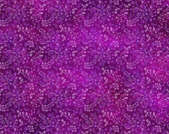 CLOSE OUT - Resplendent - Twigs (Magenta) 7JYO 3 by Jason Yenter for In The Beginning Fabrics