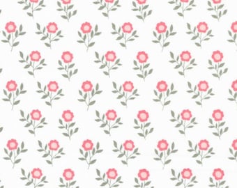 Lovestruck - Old Fashioned Bloom - Small Floral (Cloud) 5192 11 by Lella Boutique for Moda Fabrics