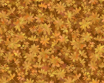Prism II - Falling Leaves (Gold) 21JYQ-2 by Jason Yenter for In The Beginning Fabrics