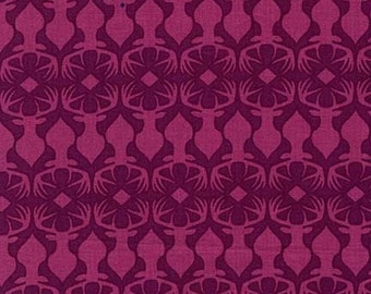 CLOSE OUT - Rustique - Embossed (Plum) DC6415 D by Emily Herrick for Michael Miller Fabrics