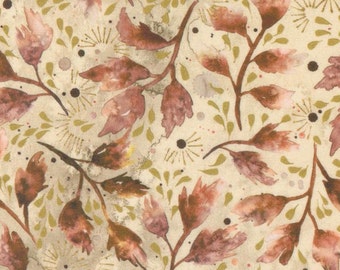 Desert Oasis - Wind Whipped - Leaf (Sandstone) 39769 21 by the Create Joy Project for Moda Fabrics
