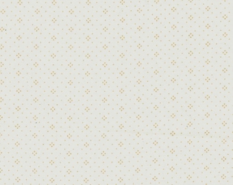 Eyelet - Basic Dot - Foulard Shirting (Ivory Latte) 20488 84 by Fig Tree & Co for Moda Fabrics