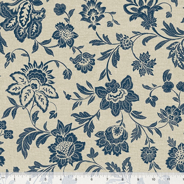 Fairfield - Ornamental Garden (Khaki) 53540-4 by Whistler Studios for Windham Fabrics