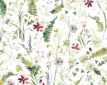 Perennial - Flowerfield (Ivory) 53785D-2 by Kelly Ventura for Windham Fabrics