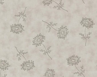 Honeybloom - Dancing Dandies - Florals (Stone) 44346 14 by 3 Sisters for Moda Fabrics