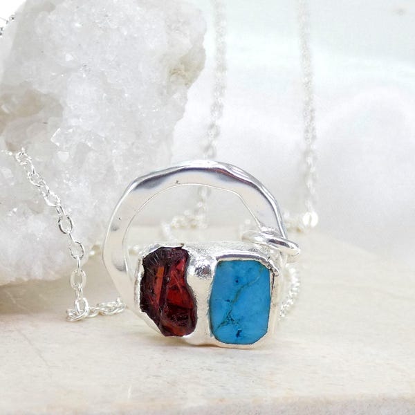 Birthstone Necklace For Mom, Children's Necklace, Birthstone Jewelry, Personalized Gift Necklaces, Meaningful Gift, Gift.
