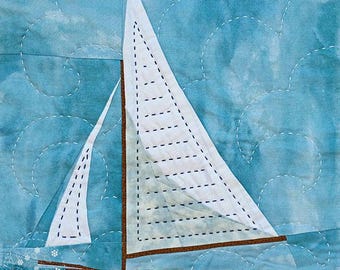 Summer Sailboat - Quilt pattern