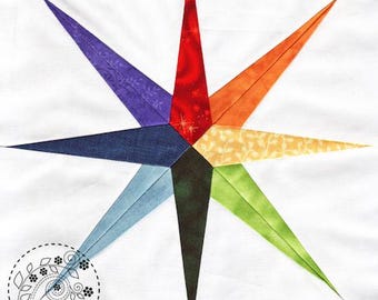 A New Star  - Quilt pattern for star