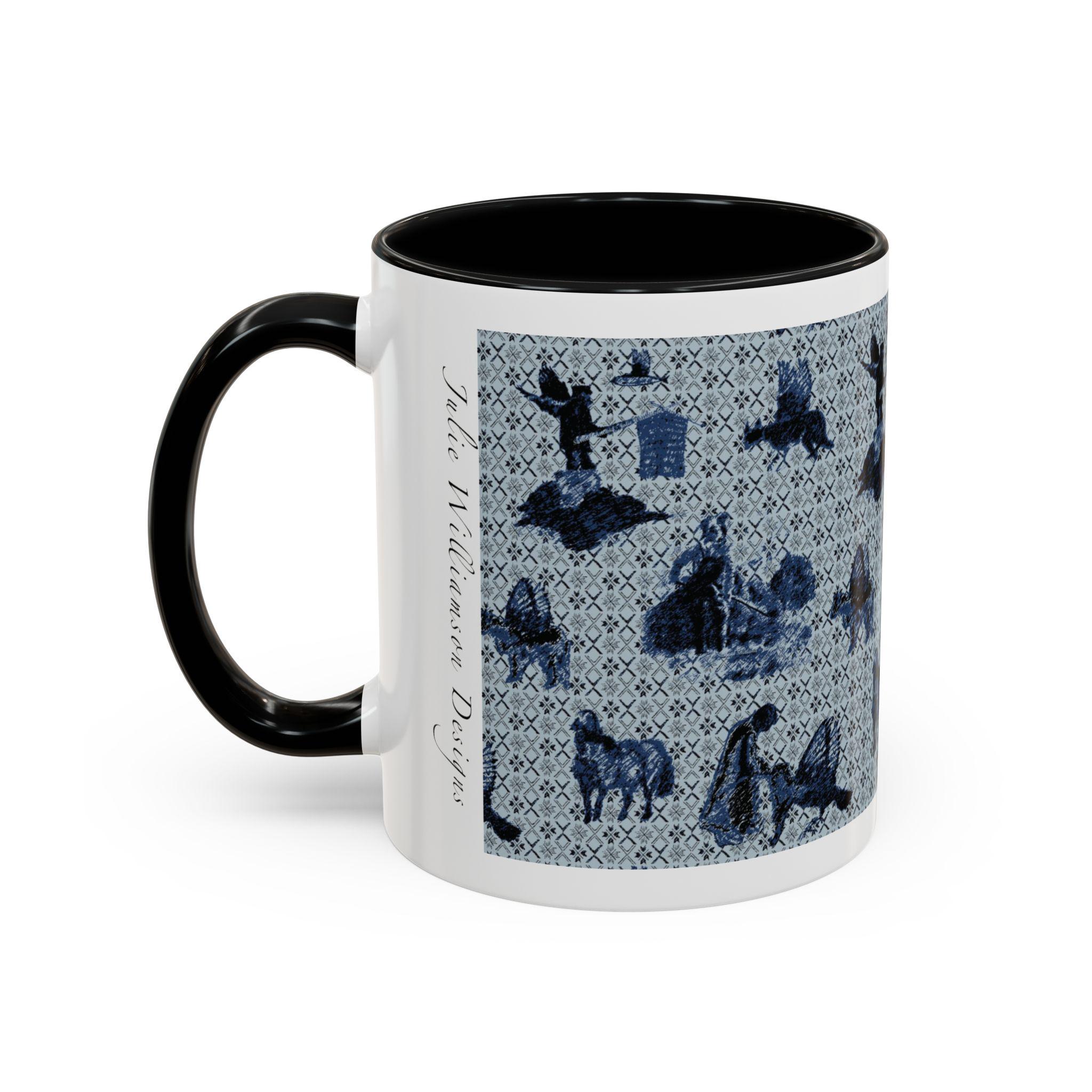Surreal Mug, Flying Fish, Gothic Animal Heads Mug, Fantasy Dream World Cup, Weird and Wonderful Mug, Dark Art Mug, Surreal Dreams, Halloween