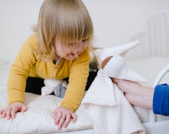 First Doll Baby Blanket, organic cotton