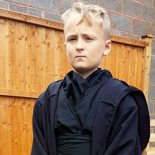 Boys Sith Lord inspired costume - Handmade in all sizes - Star wars costumes and cosplay - Jedi robes - worldwide shipping