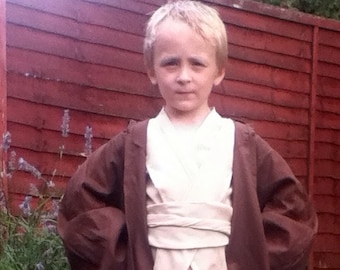 Obi Wan Kenobi Robe - Handmade In Any Size Kids - Jedi robes - Star Wars inspired Costumes and cosplay - worldwide shipping